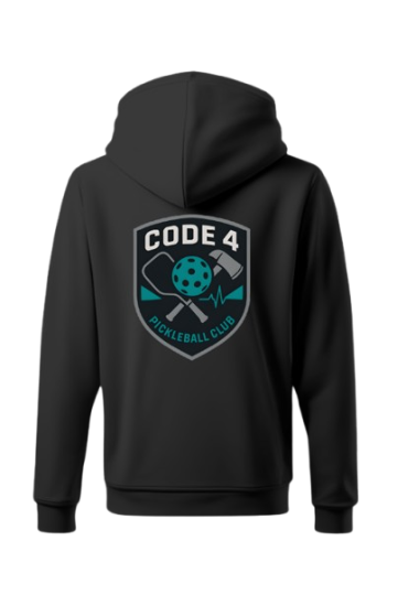 CODE 4 PICKLEBALL - "The Shield" Hoodie