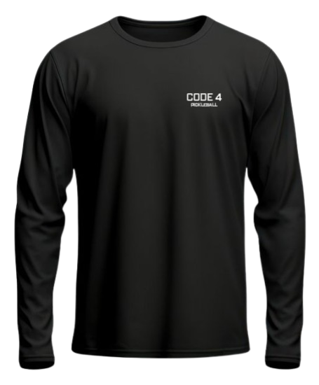 CODE 4 PICKLEBALL - "The Shield" Longsleeve Tee